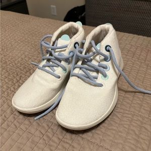White Wool Allbird High Tops - NEVER WORN